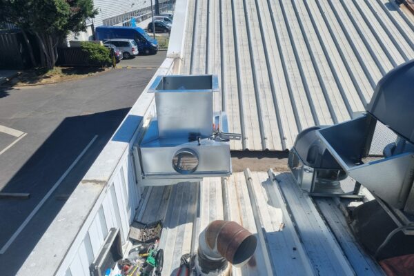 Remplacement tourelle de ventilation